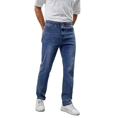 Men's Flexible Waist Jeans