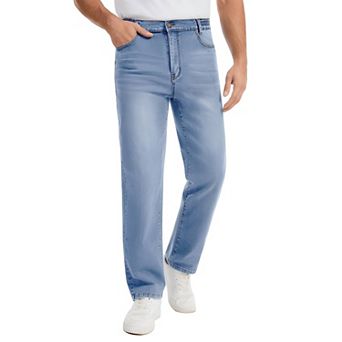 Men's Flexible Waist Denim Pants