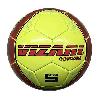 Vizari Cordoba Soccer Ball: Pro youth ball for indoor/outdoor play, training, and gifts.