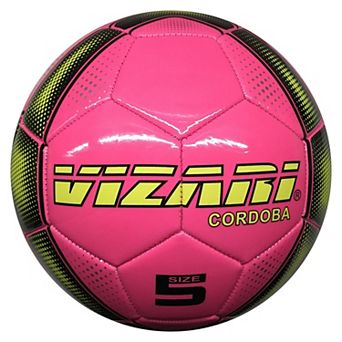 Vizari Cordoba Soccer Ball: Pro youth ball for indoor/outdoor play, training, and gifts.