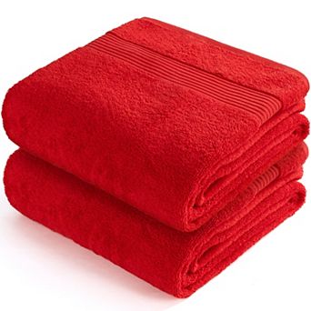 American Soft Linen Bekos Overszied Bath Towel 2-Pack