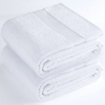 American Soft Linen Bekos Overszied Bath Towel 2-Pack