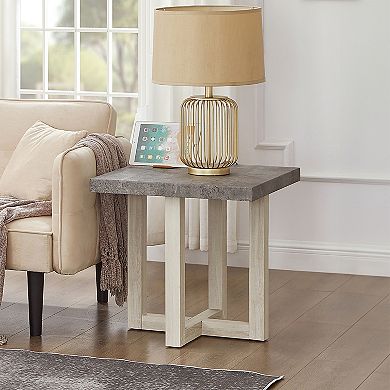 Luno Contemporary End Table