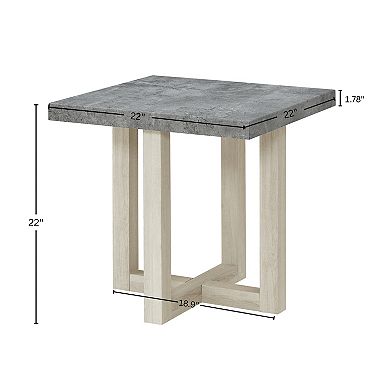 Luno Contemporary End Table