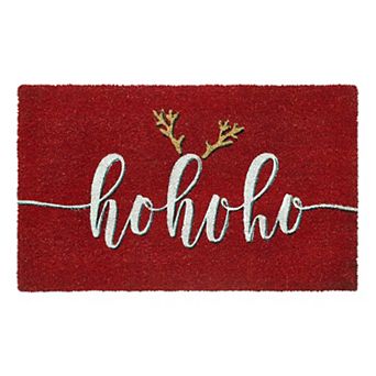 VCNY Home Ho Ho Ho Outdoor Coir Doormat