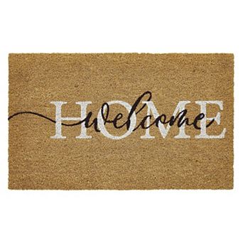 VCNY Home Welcome Home Outdoor Coir Doormat