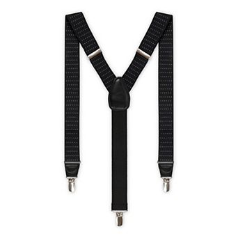 Men's Haggar® Adjustable Comfort Stretch Dot Pattern Suspenders