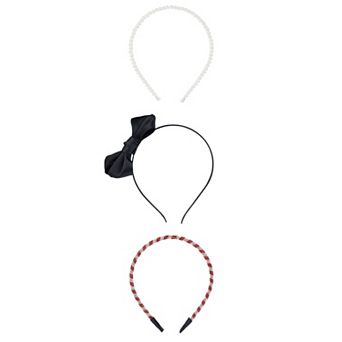 Girls Capelli 3 pc Metal Headband Set