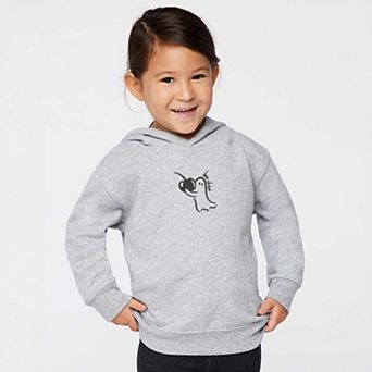 Embroidered Boo Cheri Ghost - Toddler Hoodie