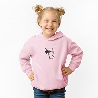 Embroidered Boo Cheri Ghost - Toddler Hoodie