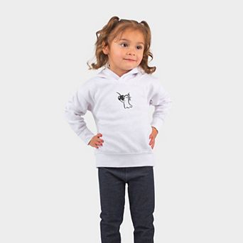 Embroidered Boo Cheri Ghost - Toddler Hoodie