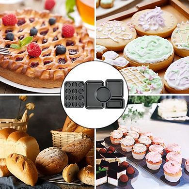 5-Piece Nonstick Bakeware Set, Cake, Muffin, Loaf & Roast Pans