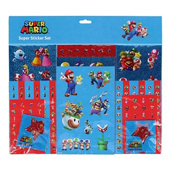 Textiel Trade Kid's Super Mario Brothers 500 pc Sticker Set