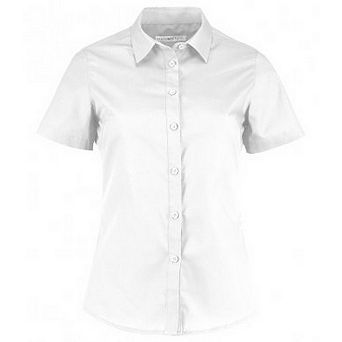 Kustom Kit Womens/Ladies Short Sleeve Tailored Poplin Shirt