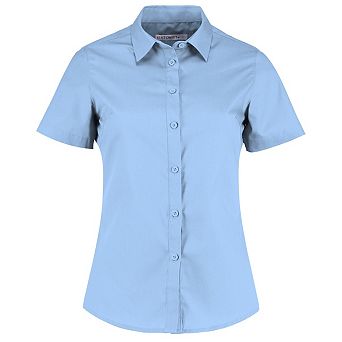 Kustom Kit Womens/Ladies Short Sleeve Poplin Shirt