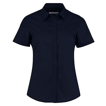 Kustom Kit Womens/Ladies Poplin Tailored Short-Sleeved Shirt