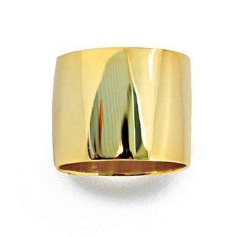 RICH Chunky Wide Cigar Band Ring