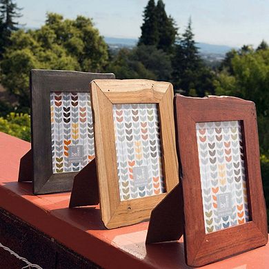 Reclaimed Wood Black Frame