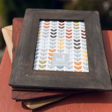 Reclaimed Wood Black Frame