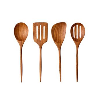 Padma Teak Mini Kitchen Utensils - Set of 4