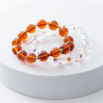 Lucid Glass Bracelet Set