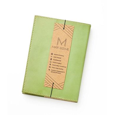Refillable Embossed Leather Journal