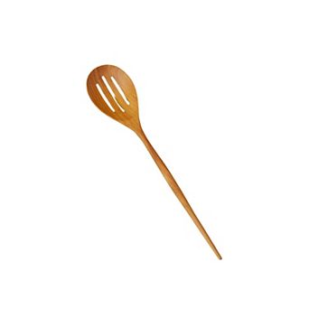 Padma Teak Slotted Spoon