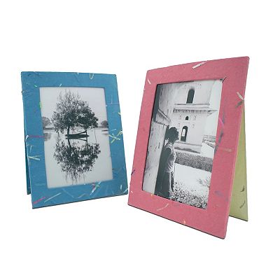 Photo Frames Handmade Cotton Paper Set of 5