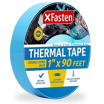 Thermal Double-Sided Tape, 1 Inch x 90 Feet, High Thermal Conductivity and Electrical Insulating Tap