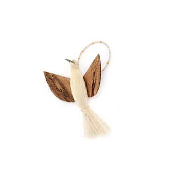 Sisal Dove Ornament