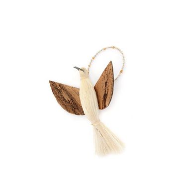 Sisal Dove Ornament