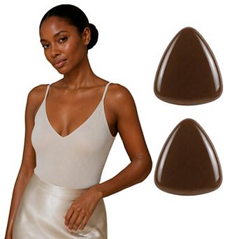 Lechery New York Allstick Triangle Nipple Covers For Women Reusable Sticky Silicone Covers