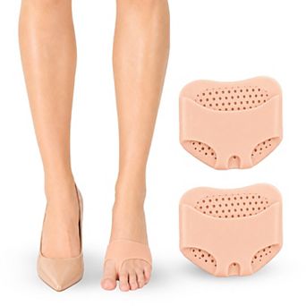 Lechery New York 2-Pack Anti-Slip Forefoot Pads Gel Cushion Inserts for Women's