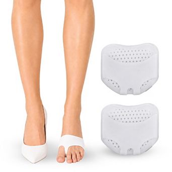 Lechery New York 2-Pack Anti-Slip Forefoot Pads Gel Cushion Inserts for Women's