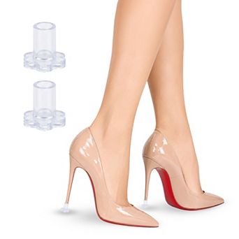 Lechery New York 3 Pairs Flower Heel Protectors for Women Gel Heel Cushion Pads
