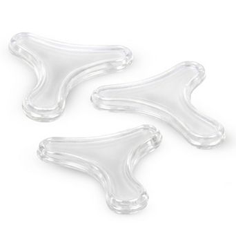 Lechery New York 3-Pack T Heel Grips for Women Anti-Slip Heel Cushions for Shoes