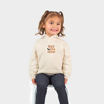 Embroidered Candy Corn Trick or Treat - Toddler Hoodie
