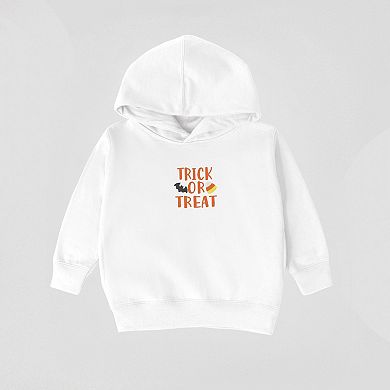 Embroidered Candy Corn Trick or Treat - Youth Graphic Hoodie
