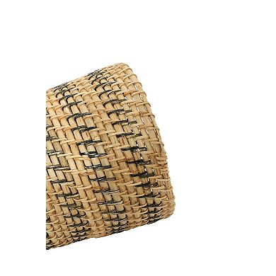 Planter Basket Woven Rattan
