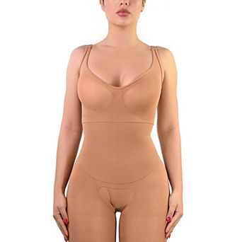Yahaira Women's Happy Shapewear No.7 Bodysuit Double Tummy Layer Shorts