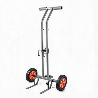 Heavy Duty 175 LBS Plant Cart Wheeled Transport Caddy with Adjustable Grabbing Arms & Straps