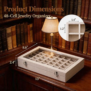 Splendid Frame 48 Grid Earring Organizer