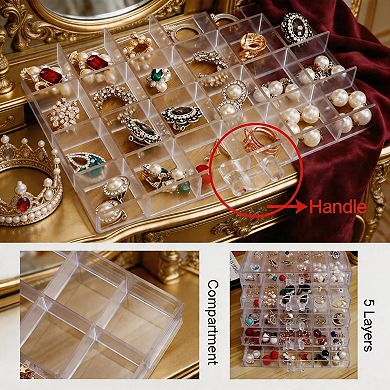 Splendid Frame Earring Storage Box Organizer