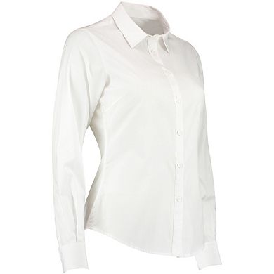 Kustom Kit Womens/Ladies Long Sleeve Tailored Poplin Shirt