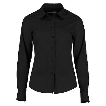Kustom Kit Womens/Ladies Long Sleeve Poplin Shirt