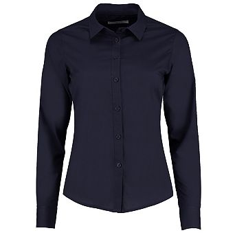 Kustom Kit Womens/Ladies Long Sleeve Poplin Shirt