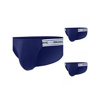 3 Packs Men's Low Rise Underwear Stretch Briefs Soft Breathable Pouch Boxer Underwear