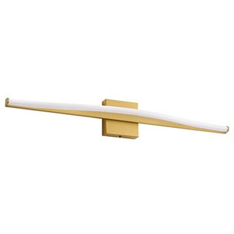 POWLIG 31.5" Modern Wall Sconce - Dimmable LED Light with Adjustable Temperature and Acrylic Shade