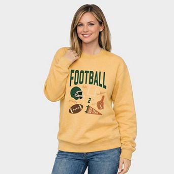 Football Green Icons - Women's Graphic Sweatshirt