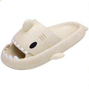 Shark Slides Cloud Slippers Anti-slip Beach Pool Shoes Thick Sole